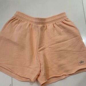 ALO Yoga Women's Soft Coral sweat Shorts